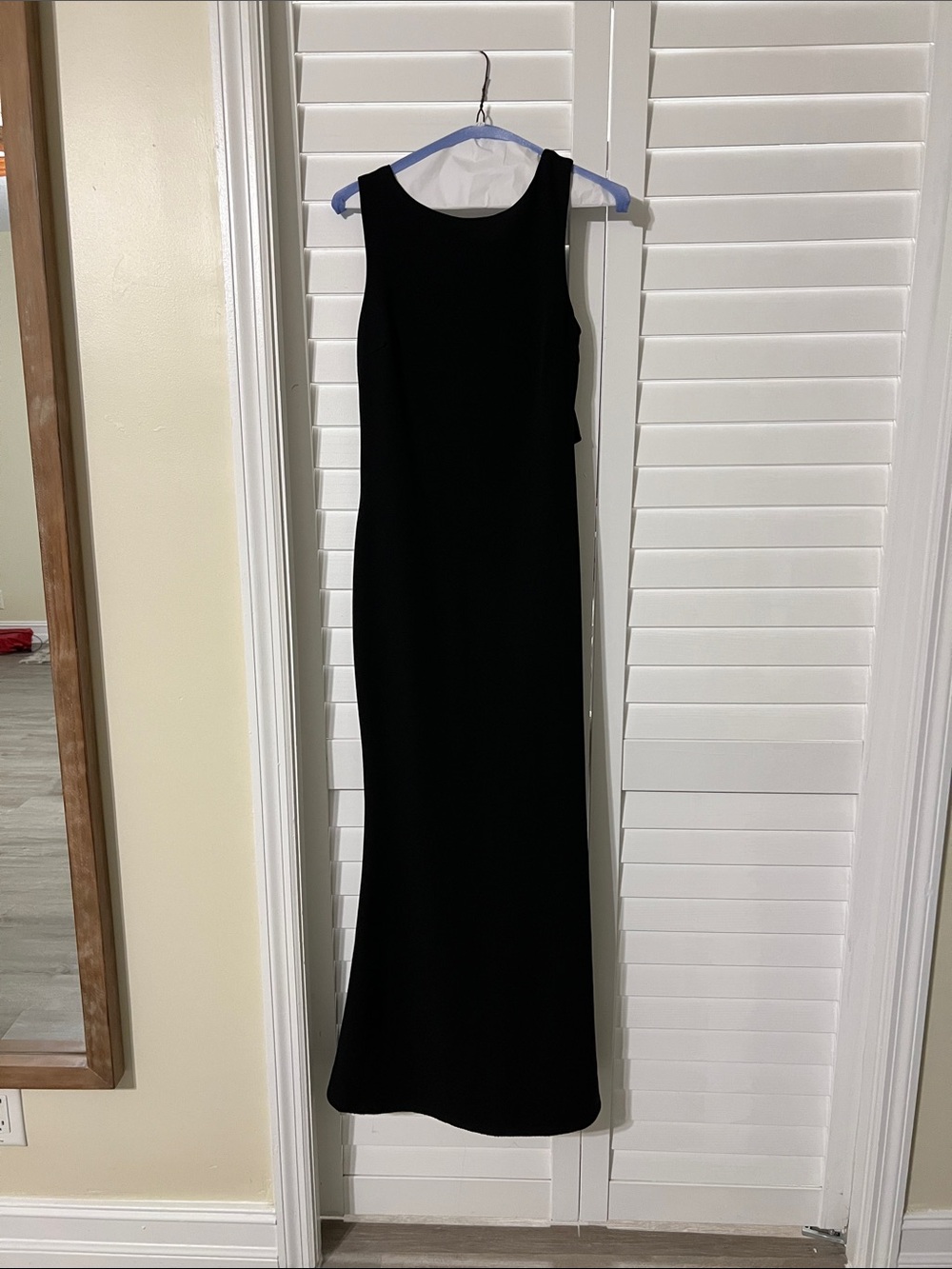 Classic Black Sleeveless Maxi Dress